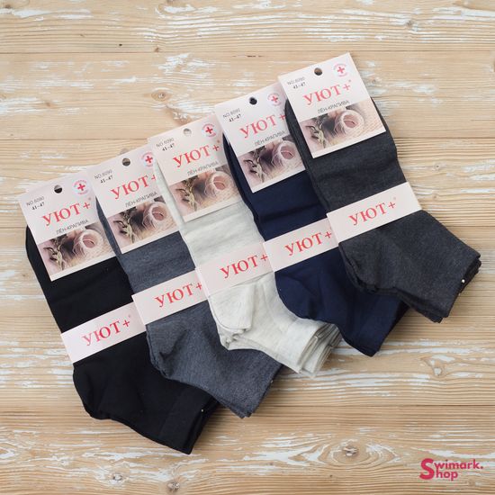 Набор мужских носков УЮТ 6090, 12 пар в уп.