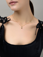 Колье с буквой