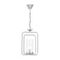 Подвесной светильник Lumina Deco Benton LDP 1236-1 CHR