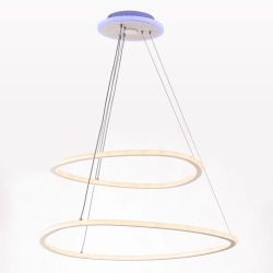 Citilux ТRIO CL215B060E LED Люстра подвесная с пультом Белая