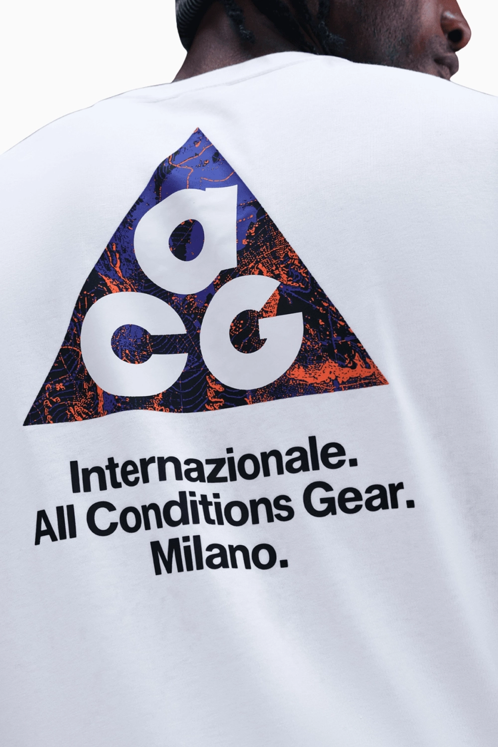 Футболка Nike Inter Milan x ACG 25/26 - белый