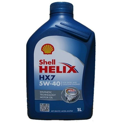 Масло моторное Shell Helix НХ7 5W40 1л. п/синт (SN/CF)