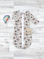 Утеплённый спальный мешок Mjölk Белочки, уценка