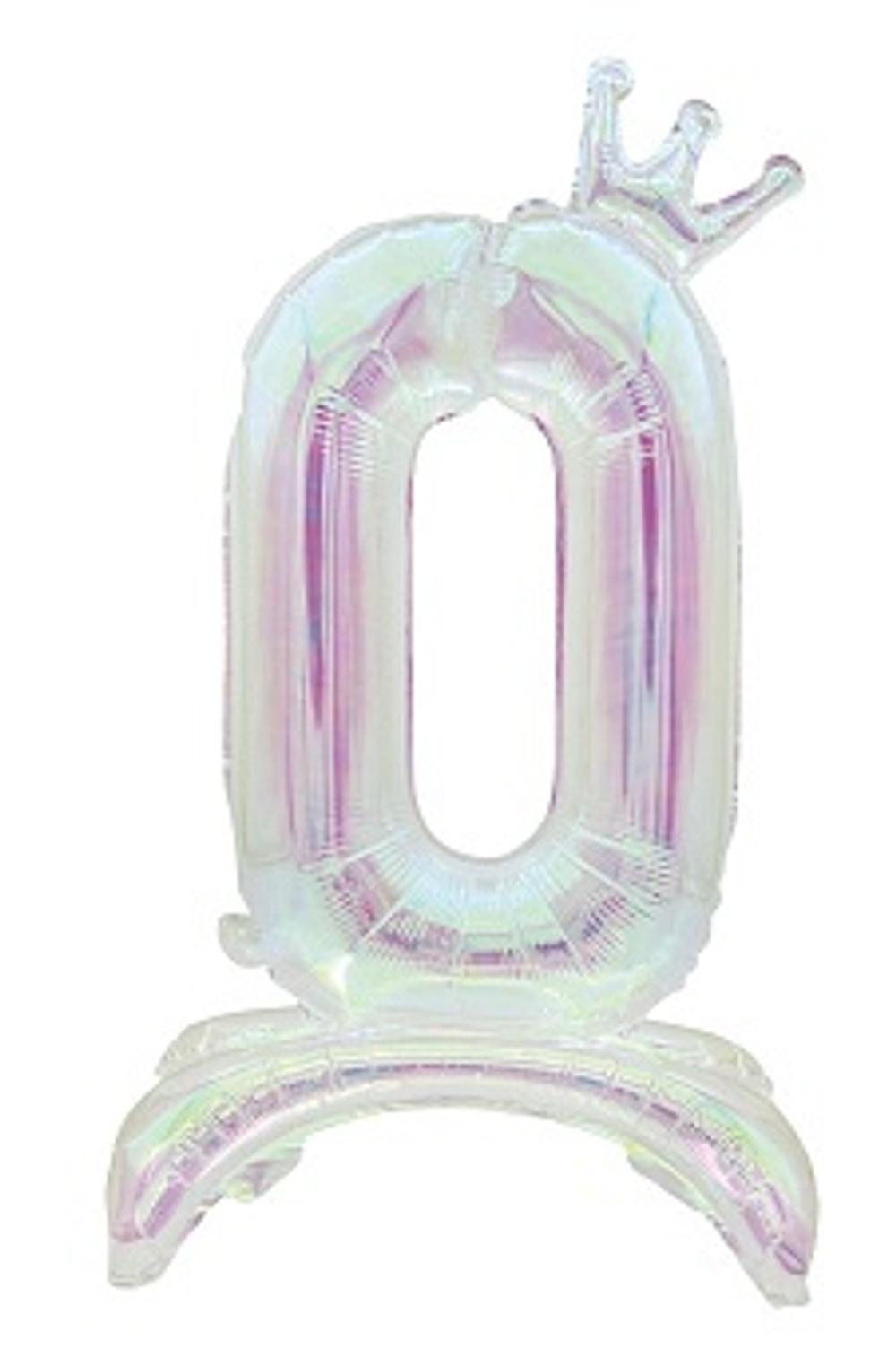 К Цифра 0 Корона на подставке Хамелеон 32''/81 см.