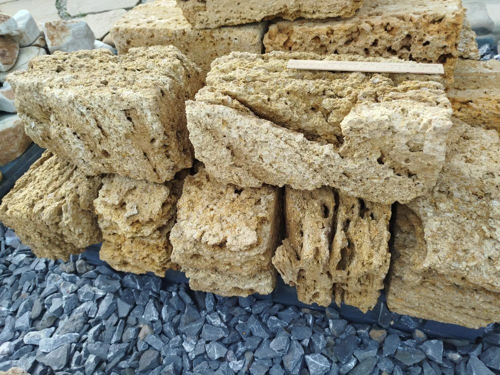 Блок из Миотиса 350x160x160 мм, 1 и 2 сорт /штуки