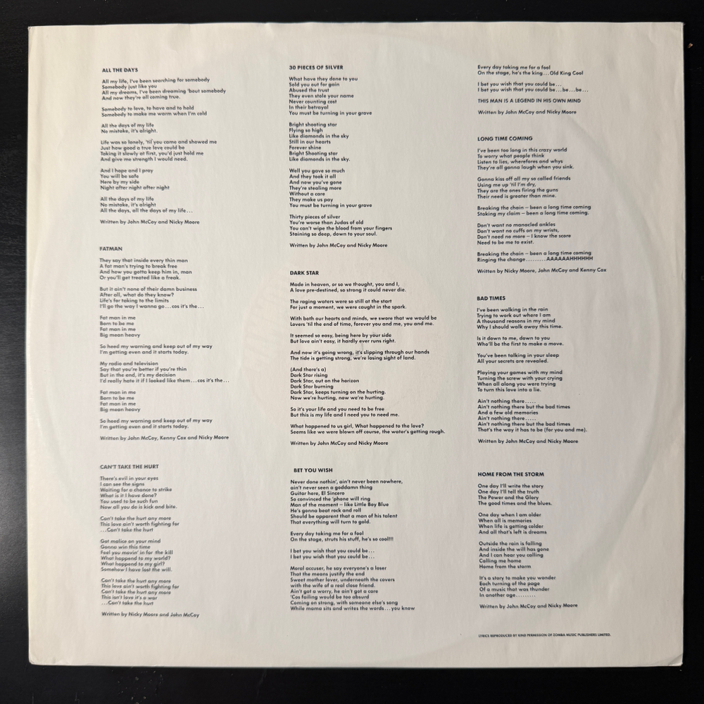 Mammoth ‎– Mammoth (Англия 1989г.)