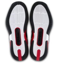 Мужские теннисные кроссовки Wilson Rush Pro 5 - black/infrared/white