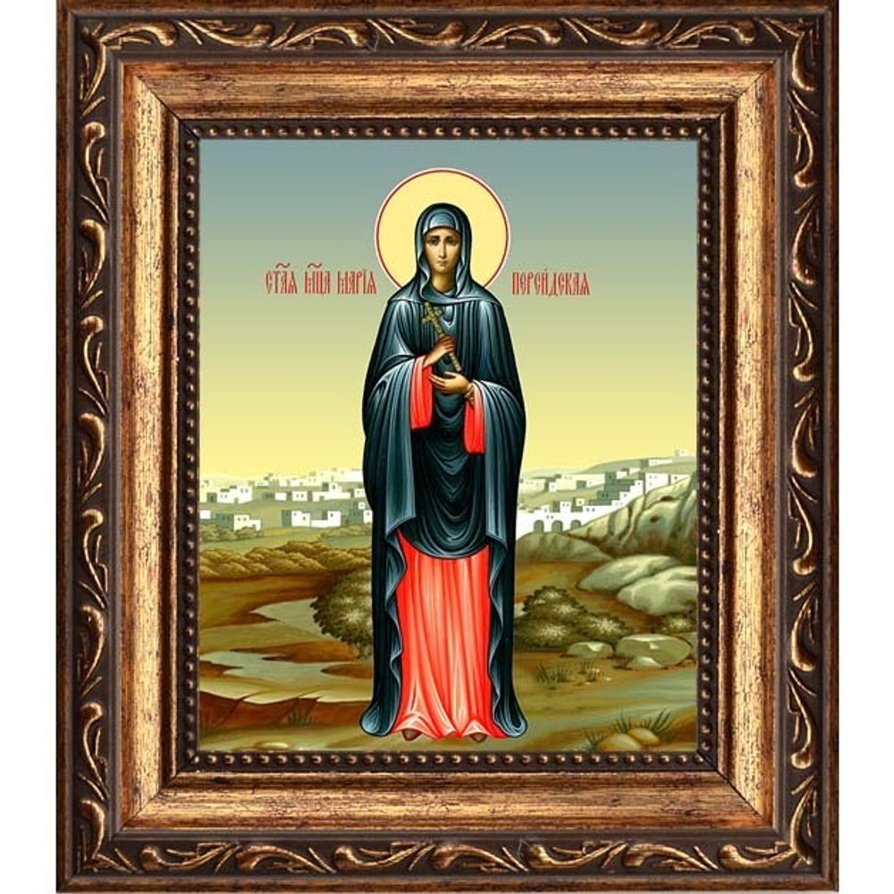 Мария Персидская мученица. Икона на холсте.