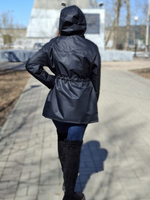 Куртка-ветровка Деми женская, цвет черный