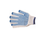 ПЕРЧАТКИ ТРИКОТАЖНЫЕ С ПВХ ТОЧКОЙ 10 КЛАСС СТИКЕР