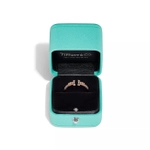Кольцо из розового золота с бриллиантами 💎Tiffany T, В наличии