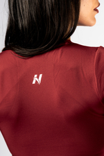 Кроп топ Seamless Short-Sleeve Top POWER 891 Красный