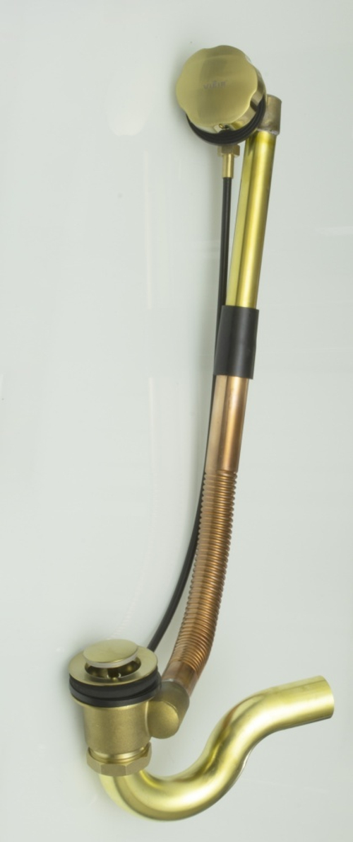 Обвязка ViEiR для ванны металл (полуавтомат, МАТ. ЗОЛОТО)  (10/1шт)