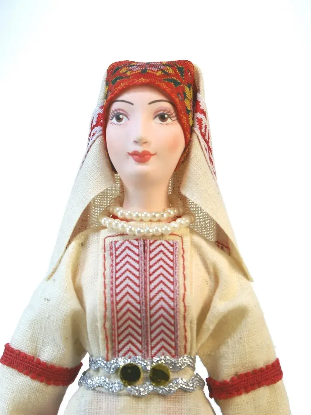 Кукла коллекционная в женском костюме, Ижора