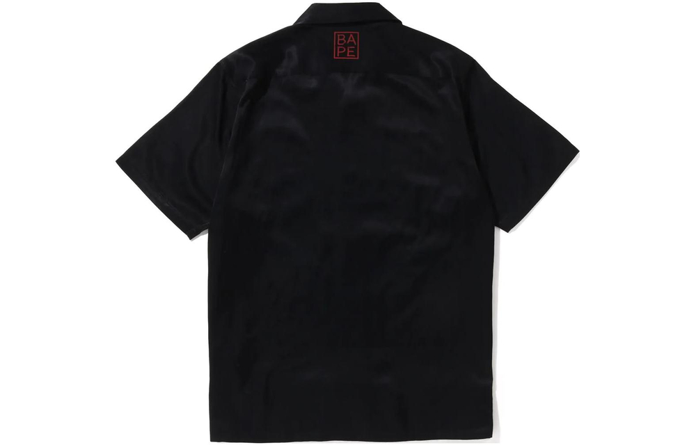 A Bathing Ape Japanese Motif Relaxed Fit S Shirt
