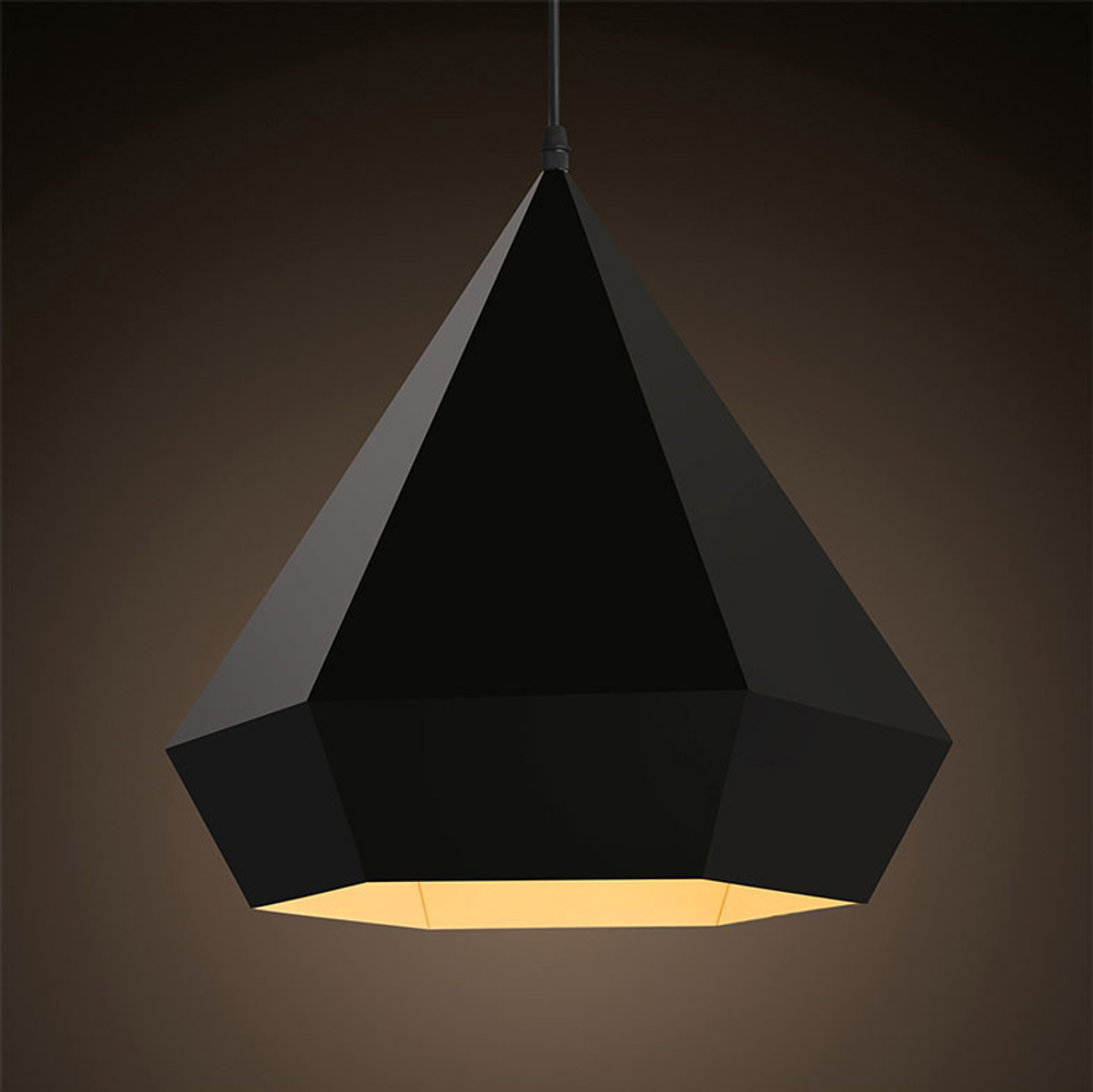Pendant design lamp  Diamond by NEO/CRAFT (Black)