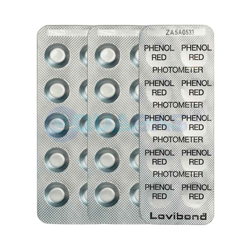 Таблетки RED PHENOL Lovibond для определения уровня рН для фотометра и пултестера (250шт) (03019)