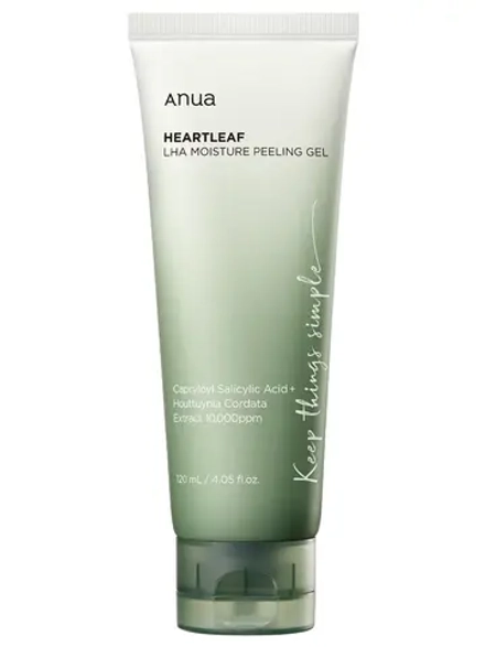 Anua Отшелушивающий пилинг-гель с LHA-кислотой Heartleaf LHA Moisture Peeling Gel 120 мл