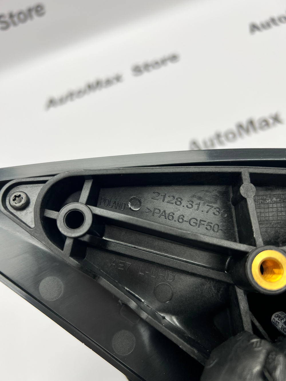 Зеркало боковое заднего вида в сборе, наружное левое, электрическое Поло/Рапид VAG ОРИГИНАЛ. Volkswagen Polo, Skoda Rapd