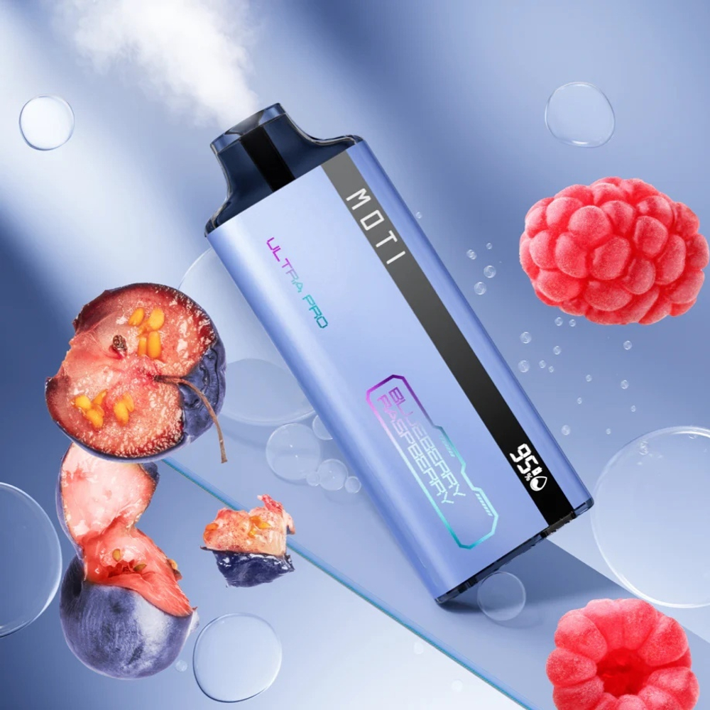 Moti Ultra Pro Черника с малиной 8000 купить в Москве с доставкой по России