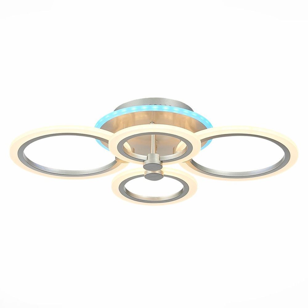 *SLE500592-04RGB Светильник потолочный Серебристый/Белый LED 1*72W RGB 7W 3000-6000K