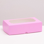 Коробка подарочная ,розовая, 25 х 15 х 7 см