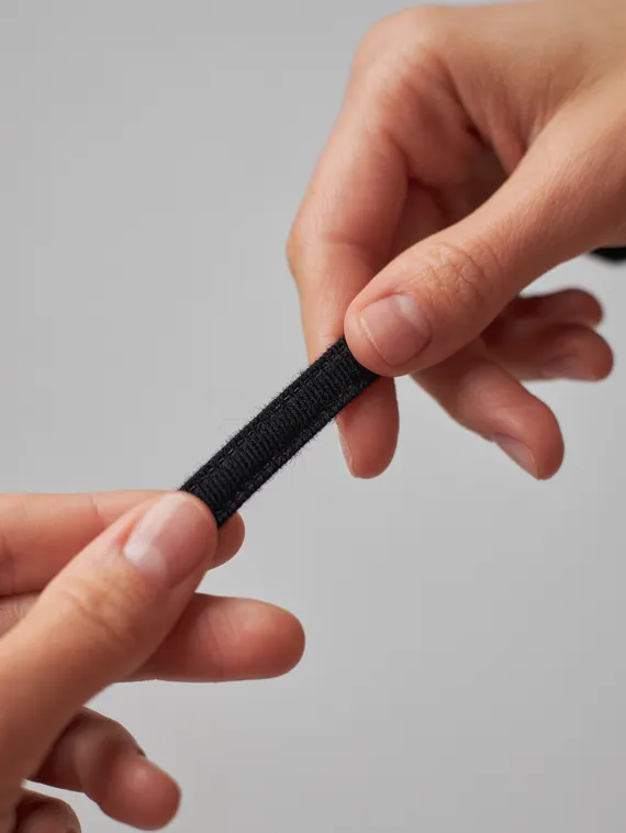 170 Туннельная лента двухшовная 10 мм, черный 170