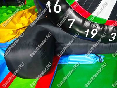 Надувной герметичный дартс «Профи», диаметр 5,5 м, 5,5×2×4 м