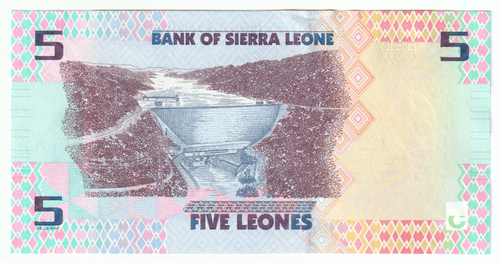 Sierra Leone, 5 Leones, 2022, UNC