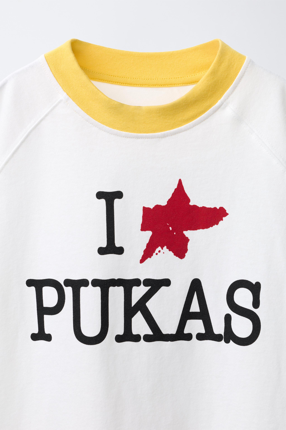 ZARA X PUKAS ФУТБОЛКА PUKAS SURF, БЕЛЫЙ