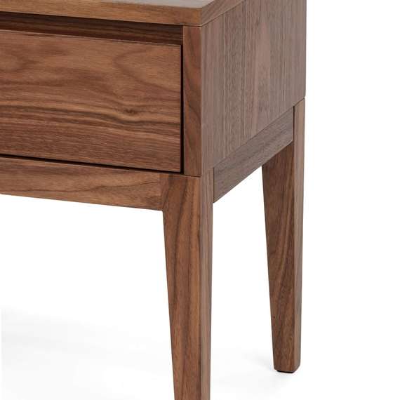 Прикроватная тумба Cino 45х35 см, шпон ореха