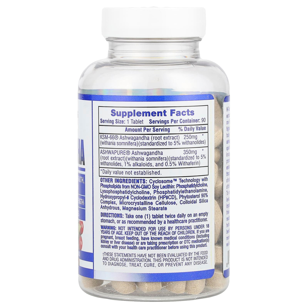 Hi Tech Pharmaceuticals, ашваганда, 600 мг, 90 таблеток
