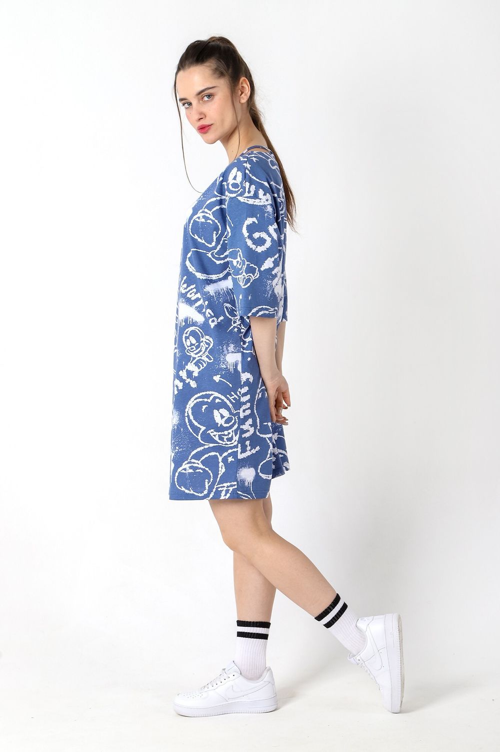 Туника женская Позитив-3 Виотекс ИНДИГО