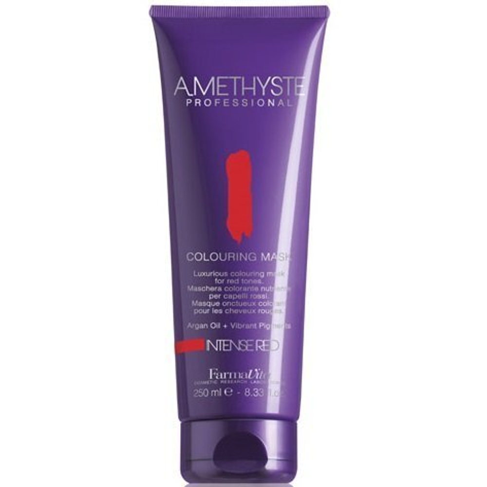 Оттеночная маска для волос - интенсивный красный 250мл Amethyste farmavita