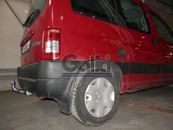 Фаркоп оцинкованный Galia C043A для Citroen Berlingo I 1996-2008, Berlingo First 2008-, Peugeot Partner I 1996-2008, Partner Origin 2008-(паспорт и сертификат в комплекте)(без электрики)