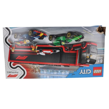 OUTLET LEGO City - F1 Грузовик с болидами RB20 и AMR24 F1 60445