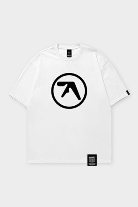 Футболка SHMOT "APHEX TWIN" MONO Белый
