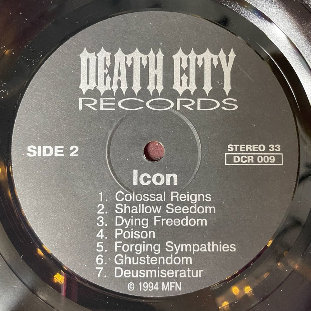 Винтажная виниловая пластинка LP Paradise Lost Icon (Россия 1994)