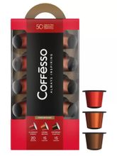 Кофе в капсулах Nespresso Coffesso 3 вкуса 50 шт