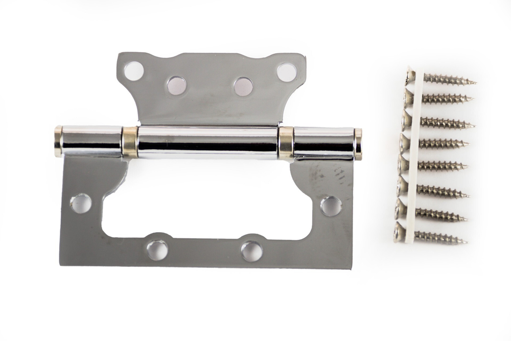 Петля без врезки MSF10075-2BB CP Blister хром