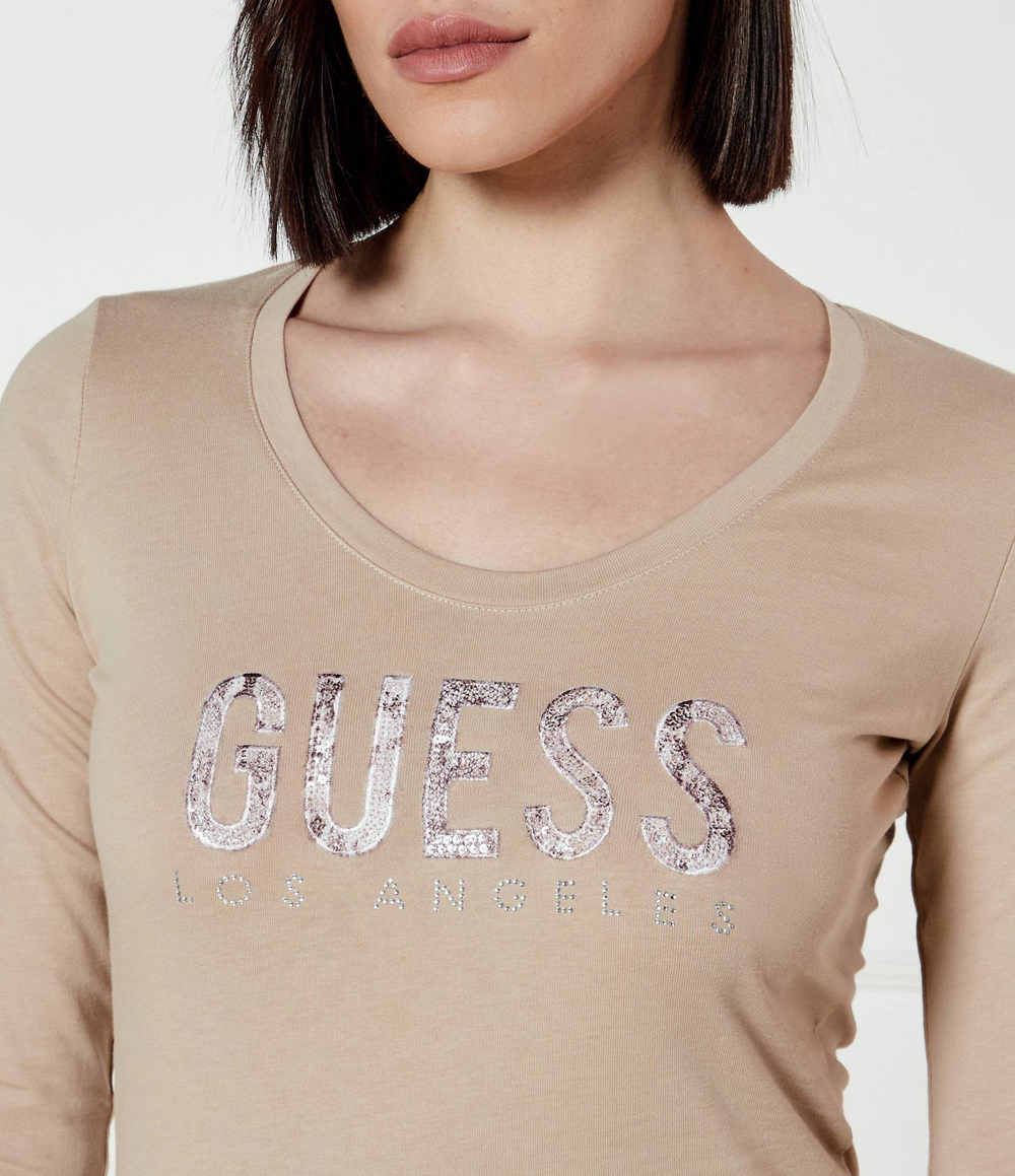Блузка GUESS - бежевый(W5RI66 I3Z14)