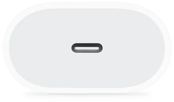 Сетевая зарядка Apple MHJE3ZM/A, белый