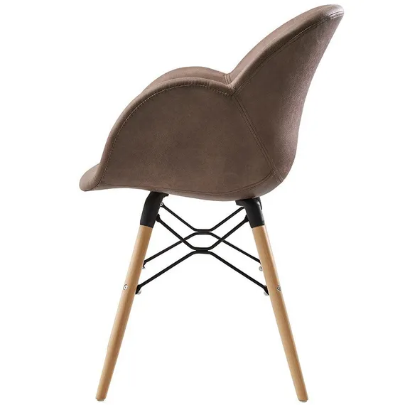 Стул Flow коричневая экокожа | Купить в Hallberg.ru