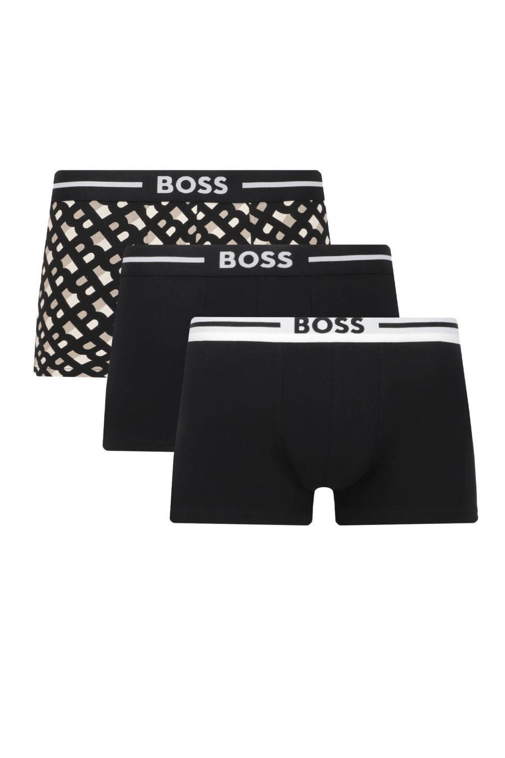 Трусики-боксеры 3шт. Bold Design BOSS BLACK - черный(50514951)