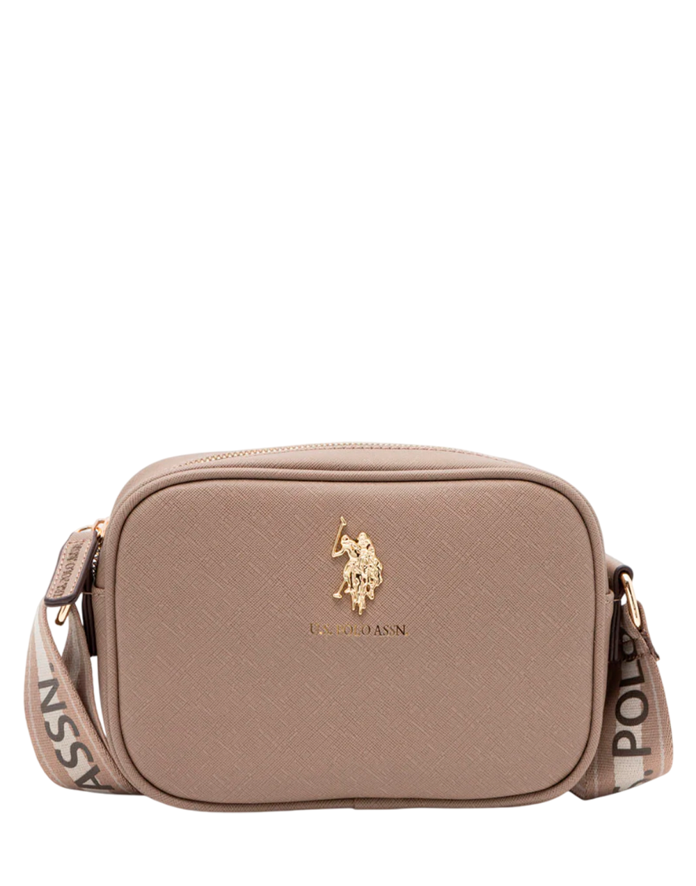 Кросс-боди сумка US Polo Assn | Мокка