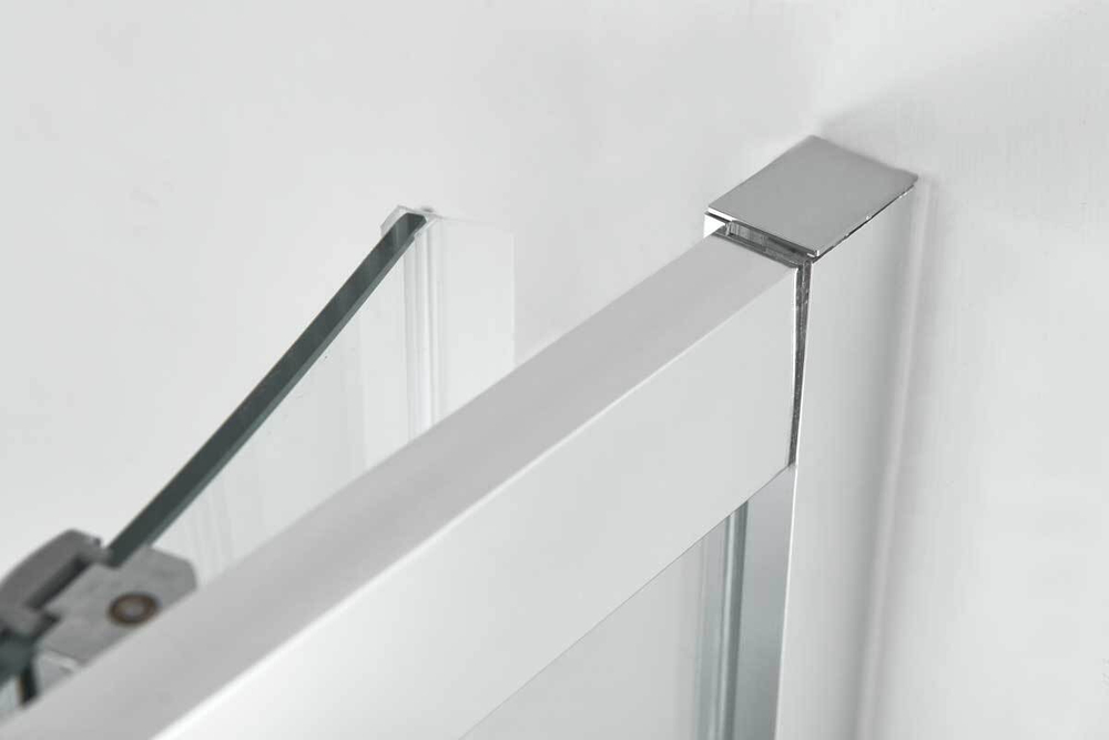 Душевой уголок Alpha VSQ-3AL800MT, 800*800, хром, стекло текстурное