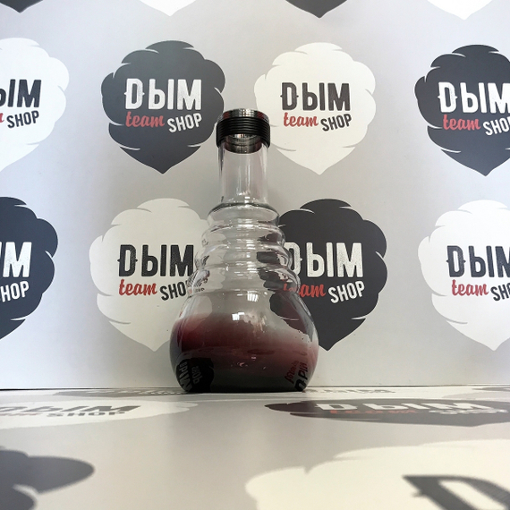 Колба BZ Mix color, для кальянов AMY 630/650, прозр/фиолетовая