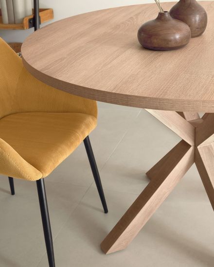 Стул Konna горчичный вельвет La Forma Испания 