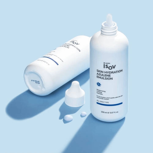 Эмульсия с азуленом для чувствительной кожи | Isov Sorex Skin Hydration Azulene Emulsion, 150 мл