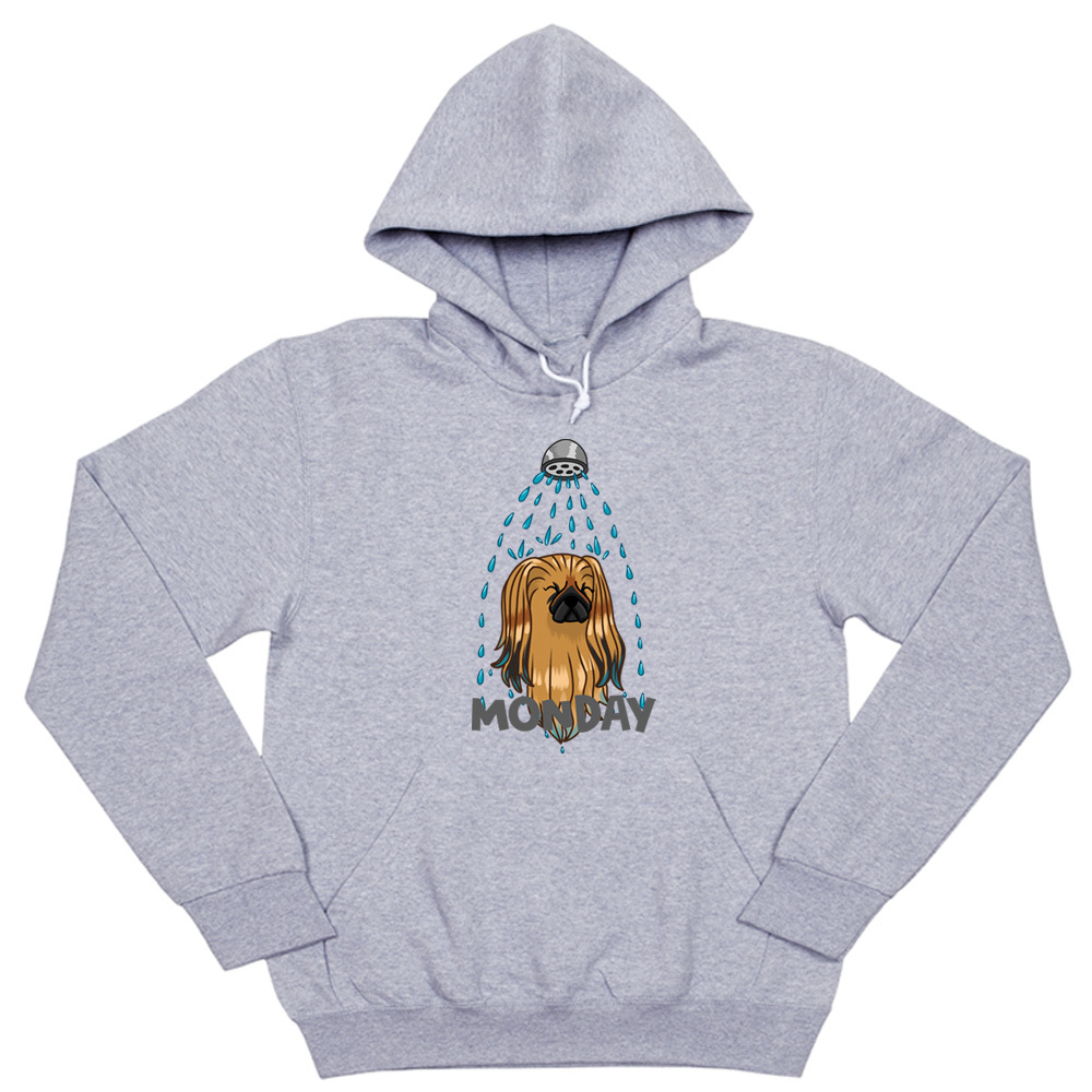 Толстовка "Пекинес в понедельник"